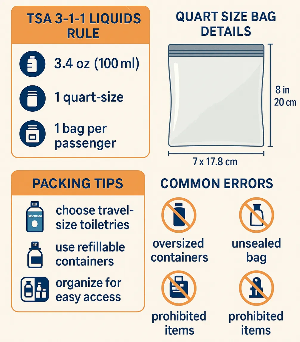 - TSA Approved Quart Size Bag Dimensions – The Ultimate Professional Guide for OEM & Travel Brands-FY Custom Bag Manufacturer - TSA Approved Quart Size Bag Dimensions – The Ultimate Professional Guide for OEM & Travel Brands-FY Custom Bag Manufacturer