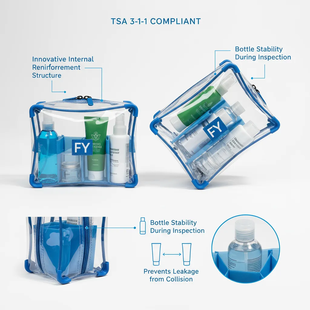 - TSA Approved Quart Size Bag Dimensions – The Ultimate Professional Guide for OEM & Travel Brands-FY Custom Bag Manufacturer - TSA Approved Quart Size Bag Dimensions – The Ultimate Professional Guide for OEM & Travel Brands-FY Custom Bag Manufacturer