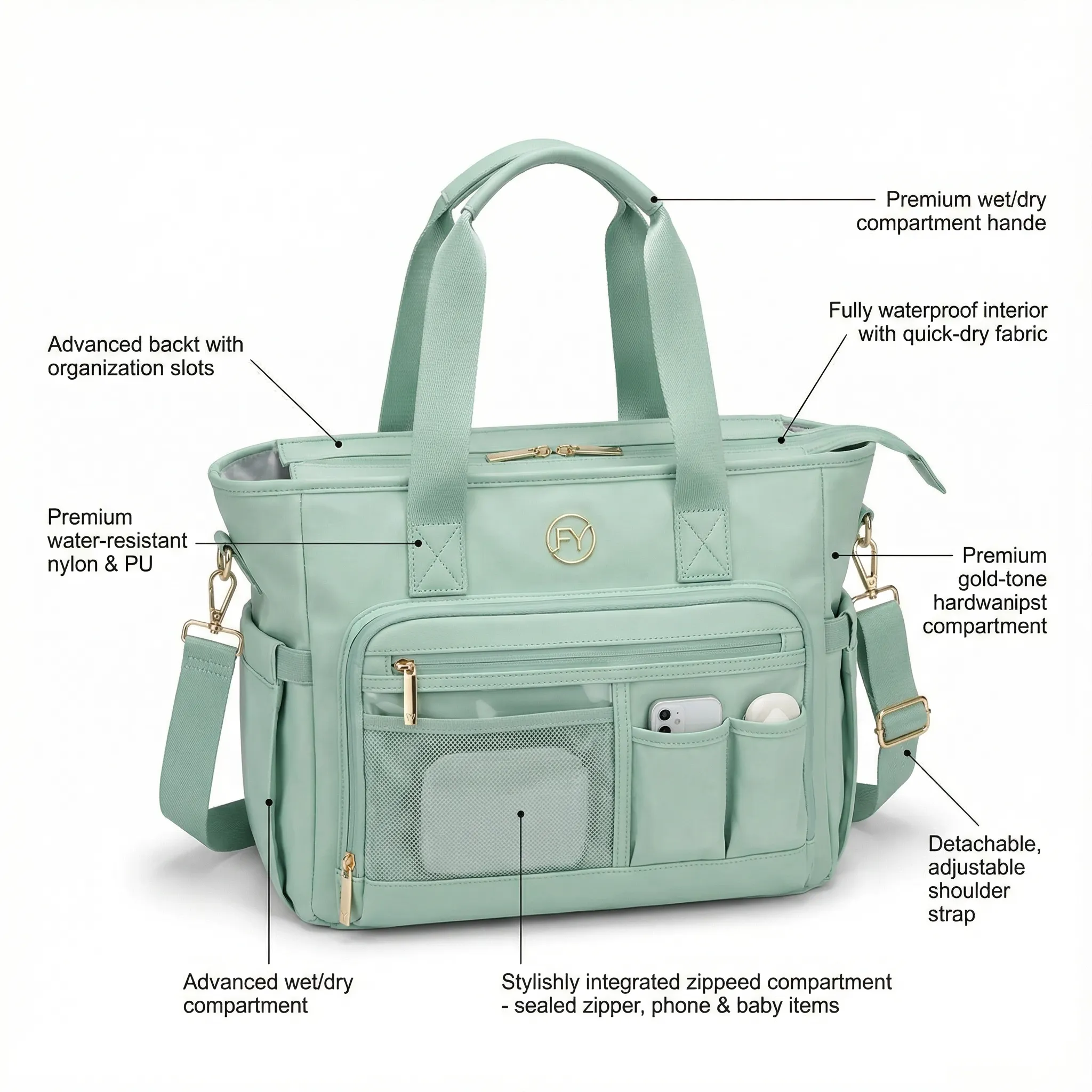  - Daily Commuting & Work-FY Custom Bag Manufacturer