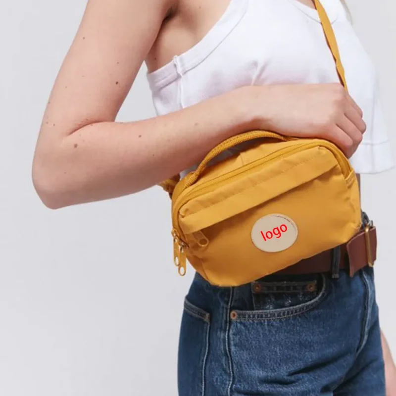 Men Women Unisex Waterproof Durable Customized Everywhere Nylon Belt Bag - Medium Bags-FY Custom Bag Manufacturer