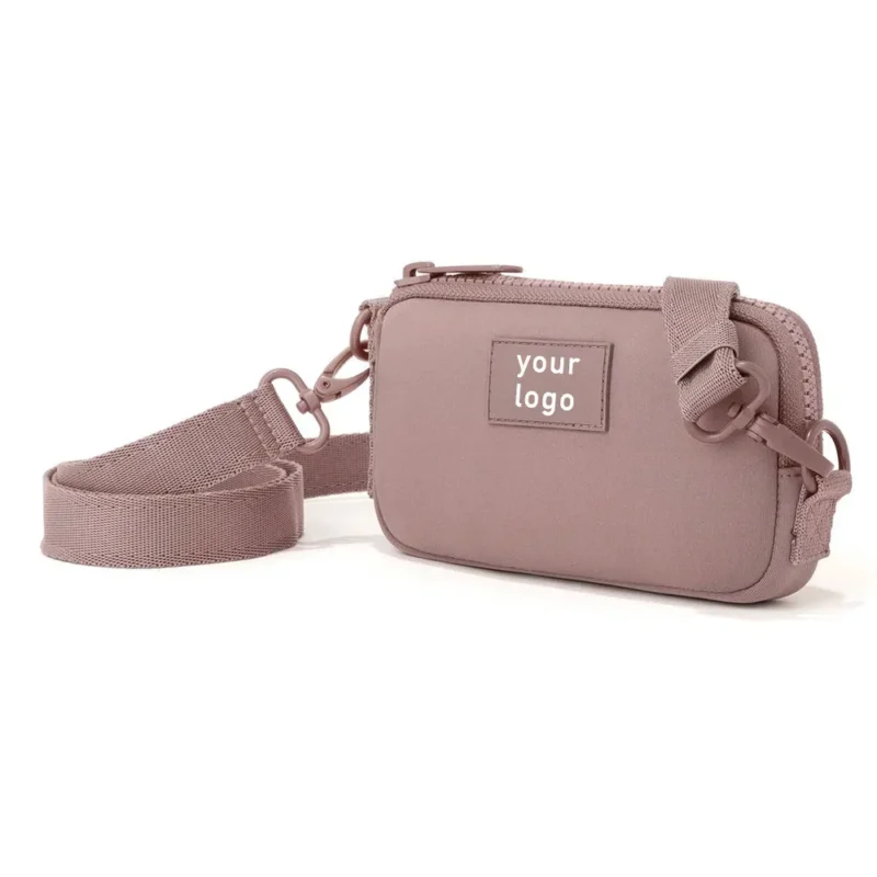 Fashion Girls Women Lightweight Daily Style High Quality Neoprene Small Crossbody Sling Bag Cellphone Pouch - Designer Inspired Bag-FY Custom Bag Manufacturer