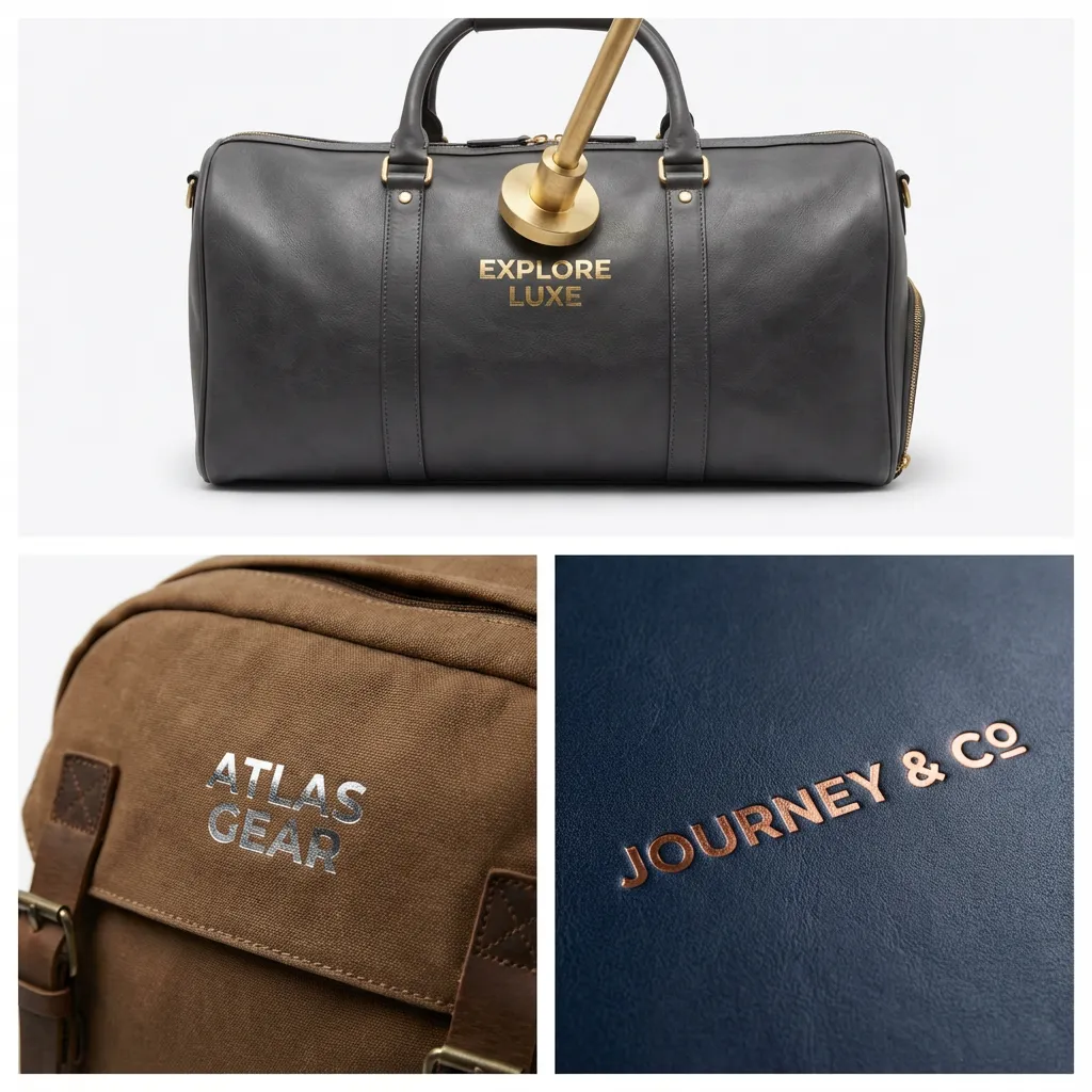 - Custom Logo Process Comparison: Embossing vs Hot Stamping vs Metal Logo Plates—How to Choose Without Falling into Pitfalls-FY Custom Bag Manufacturer - Custom Logo Process Comparison: Embossing vs Hot Stamping vs Metal Logo Plates—How to Choose Without Falling into Pitfalls-FY Custom Bag Manufacturer