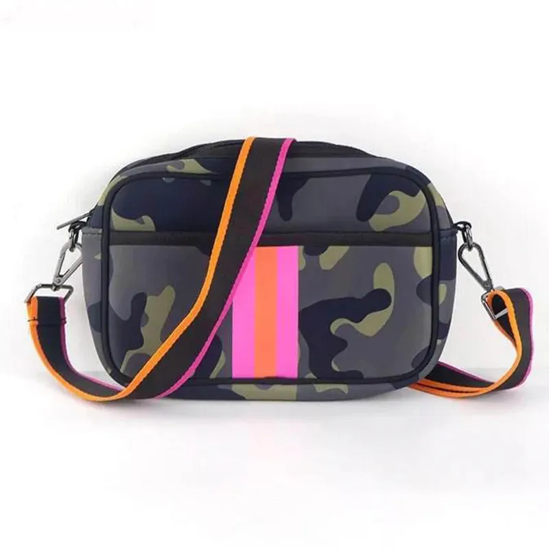 Women Men lightweight casual style square neoprene crossbody camera bags 2026 - Daily Commuting & Work-FY Custom Bag Manufacturer