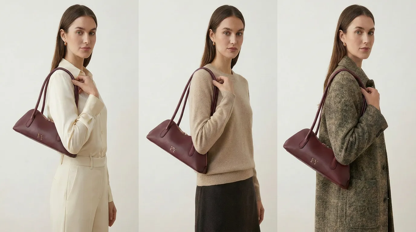 - East-West Silhouette: Why the Slim Horizontal Shape Is 2026’s Defining Bag Profile-FY Custom Bag Manufacturer - East-West Silhouette: Why the Slim Horizontal Shape Is 2026’s Defining Bag Profile-FY Custom Bag Manufacturer