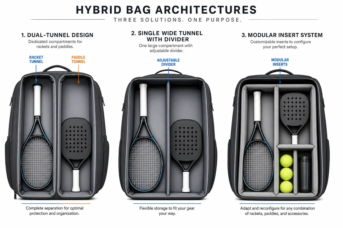 - The Hybrid Revolution: How to Design a Custom Bag That Holds Both Your Tennis and Pickleball Gear-FY Custom Bag Manufacturer - The Hybrid Revolution: How to Design a Custom Bag That Holds Both Your Tennis and Pickleball Gear-FY Custom Bag Manufacturer