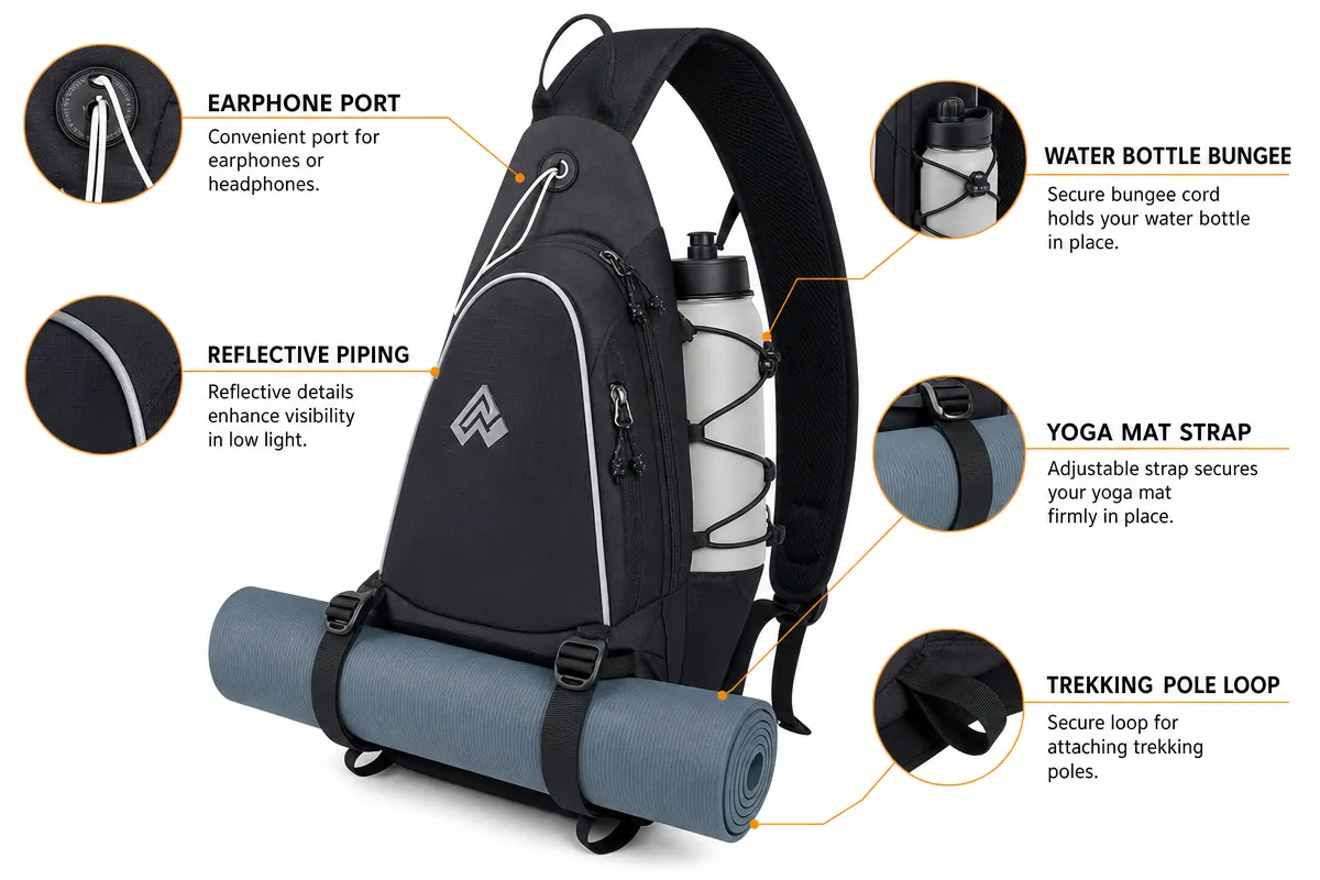 - Hands-Free & High-Fashion: Designing the Perfect Custom Crossbody for Your Active Lifestyle-FY Custom Bag Manufacturer - Hands-Free & High-Fashion: Designing the Perfect Custom Crossbody for Your Active Lifestyle-FY Custom Bag Manufacturer