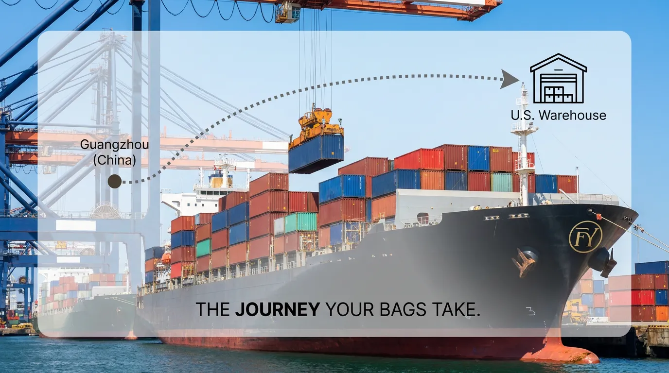 - 2026 Global Shipping Guide: Logistics Optimization Solutions from Factory to U.S. Warehouse-FY Custom Bag Manufacturer - 2026 Global Shipping Guide: Logistics Optimization Solutions from Factory to U.S. Warehouse-FY Custom Bag Manufacturer