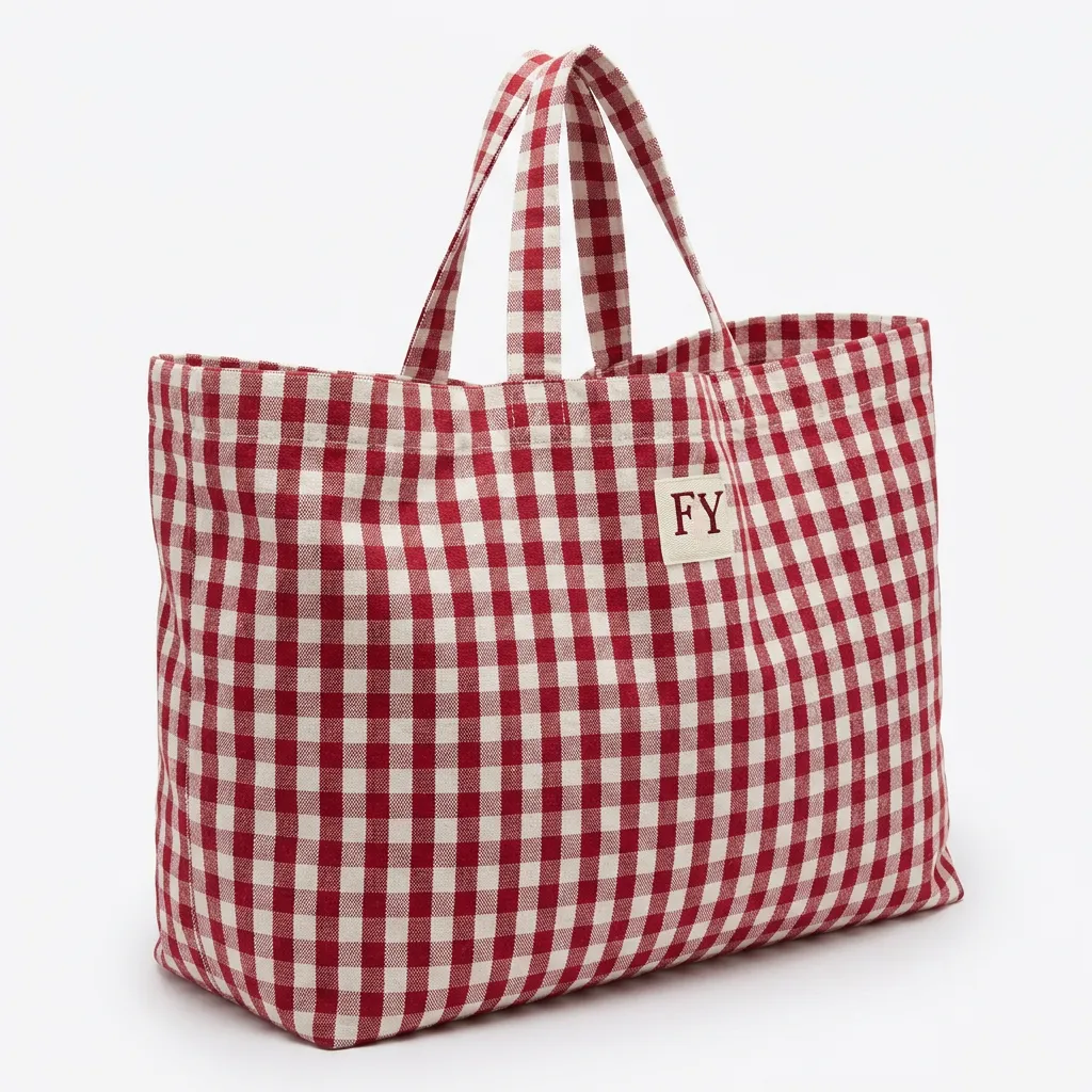 - Gingham Bag-FY Custom Bag Manufacturer - Gingham Bag-FY Custom Bag Manufacturer