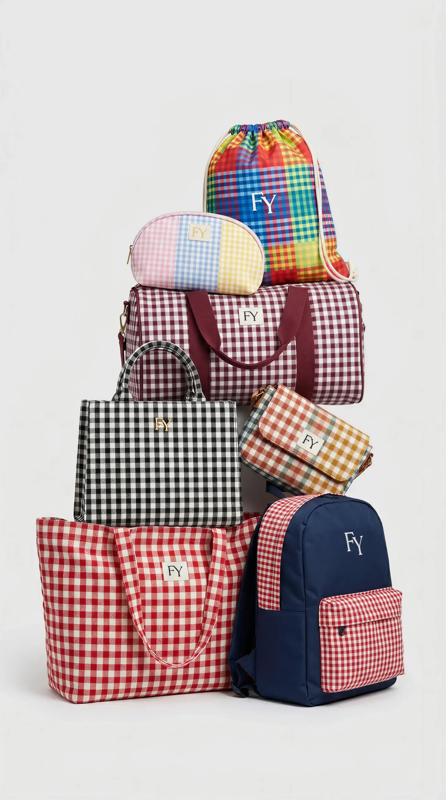 - Gingham Bag-FY Custom Bag Manufacturer - Gingham Bag-FY Custom Bag Manufacturer