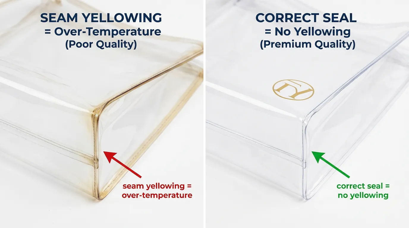 - Clear Bag Manufacturing: How to Prevent PVC from Yellowing and Emitting a Pungent Odor During Mass Production-FY Custom Bag Manufacturer - Clear Bag Manufacturing: How to Prevent PVC from Yellowing and Emitting a Pungent Odor During Mass Production-FY Custom Bag Manufacturer