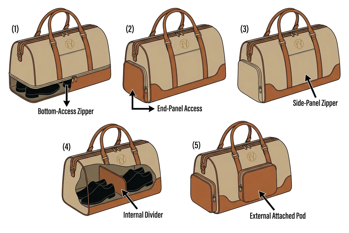 - Travel Like a Pro: Why a Custom Weekender Bag With a Shoe Compartment Is a 2026 Travel Essential-FY Custom Bag Manufacturer - Travel Like a Pro: Why a Custom Weekender Bag With a Shoe Compartment Is a 2026 Travel Essential-FY Custom Bag Manufacturer