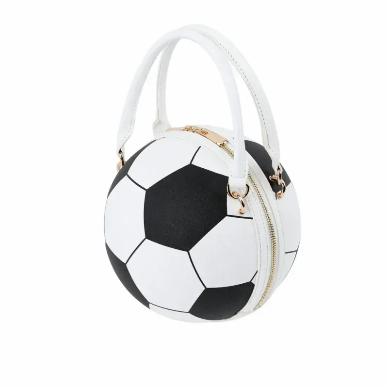 2026 Women's Personalized Retro Chain Fashion Handbag Small Round Football Shape Crossbody Bag Bow Decoration for Winter Autumn 2026 Women's Personalized Retro Chain Fashion Handbag Small Round Football Shape Crossbody Bag Bow Decoration for Winter Autumn