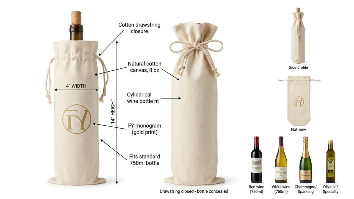 - Canvas Gift Bag Sizes: A Complete Dimension Guide for Choosing the Right Bag-FY Custom Bag Manufacturer - Canvas Gift Bag Sizes: A Complete Dimension Guide for Choosing the Right Bag-FY Custom Bag Manufacturer
